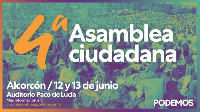 4ª Asamblea ciudadana - Domingo 13 de junio